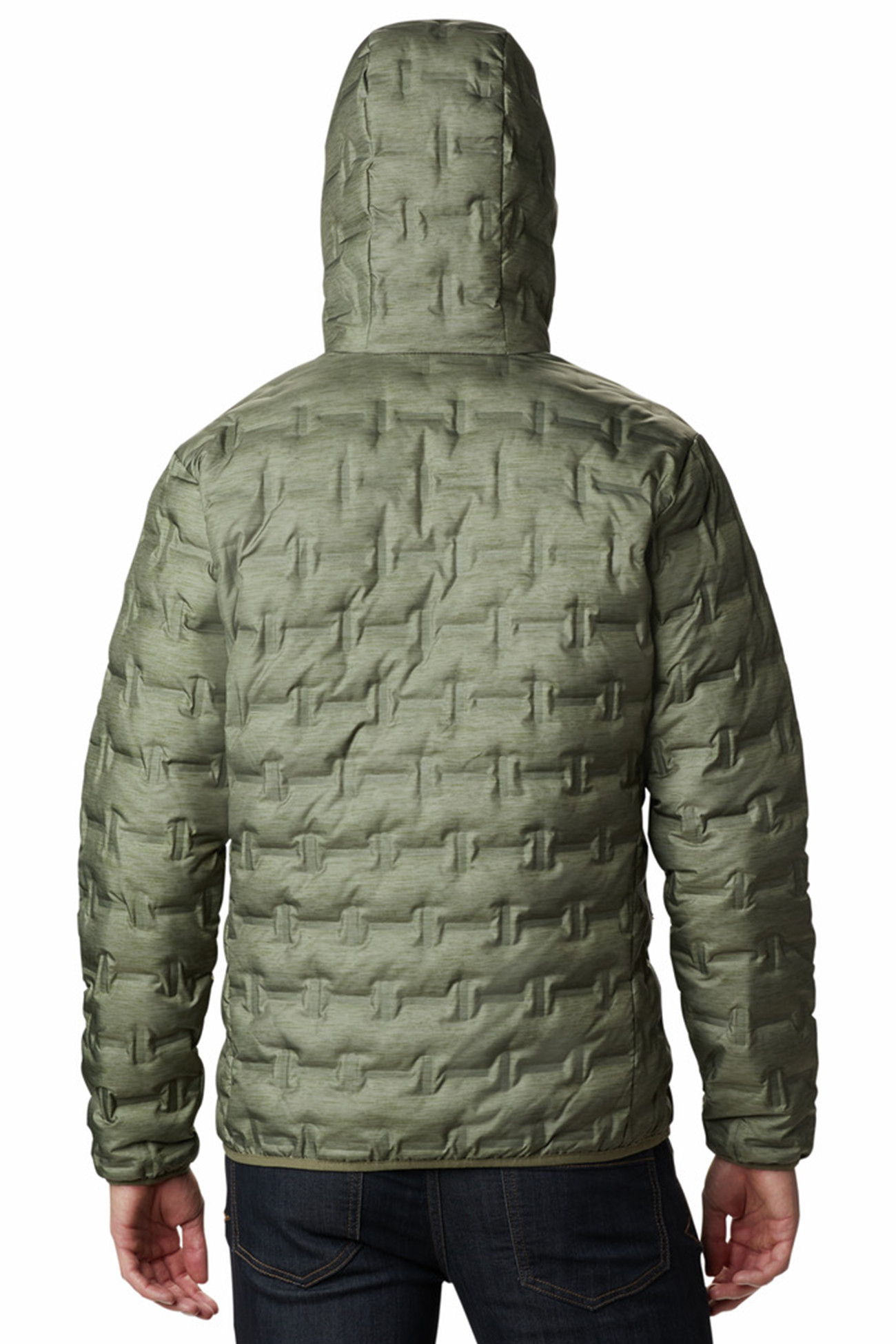 Куртка мужская Columbia Delta Ridge™ Down Hooded Jacket хаки 1875892-397 изображение 5