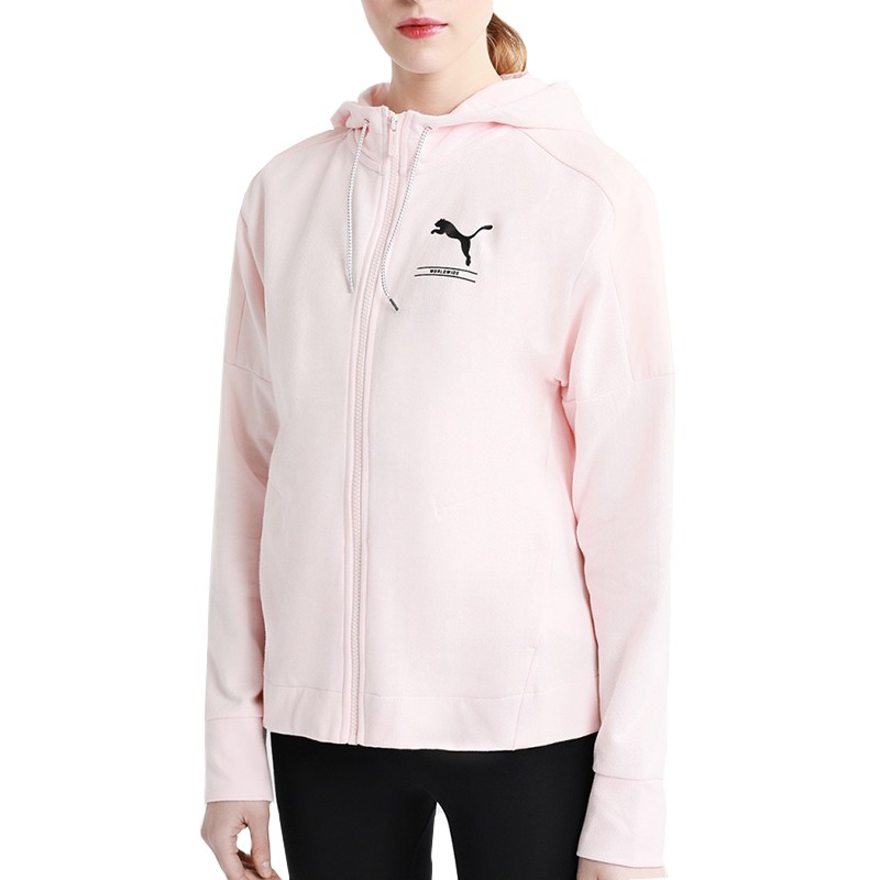Толстовка женская Puma NU-TILITY розовая 58138017 изображение 2