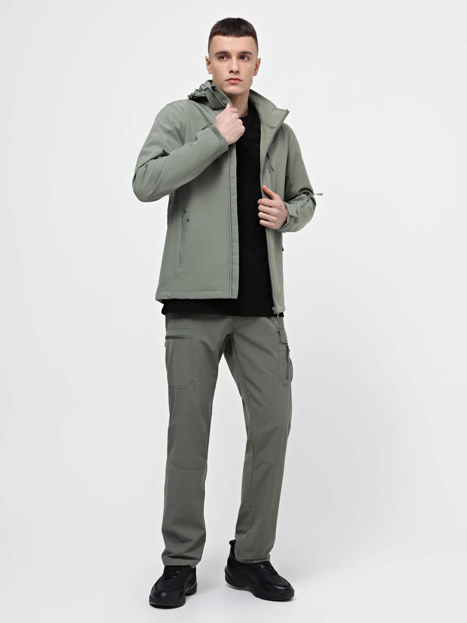  Вітровка чоловіча Radder Pecator зелена 122427-310 изображение 4