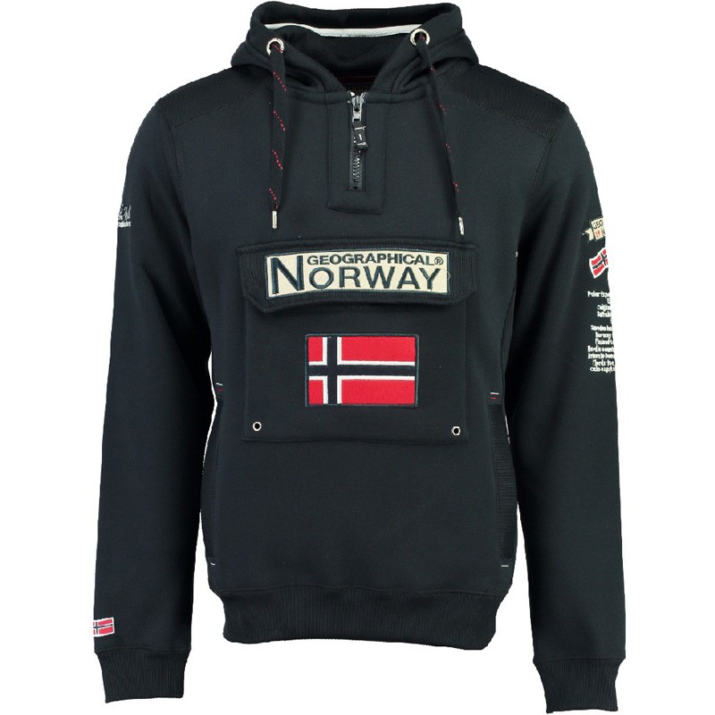 Толстовка мужская Geographical Norway синяя SR494H-450 — Sport City Толстовка мужская Geographical Norway синяя SR494H-450