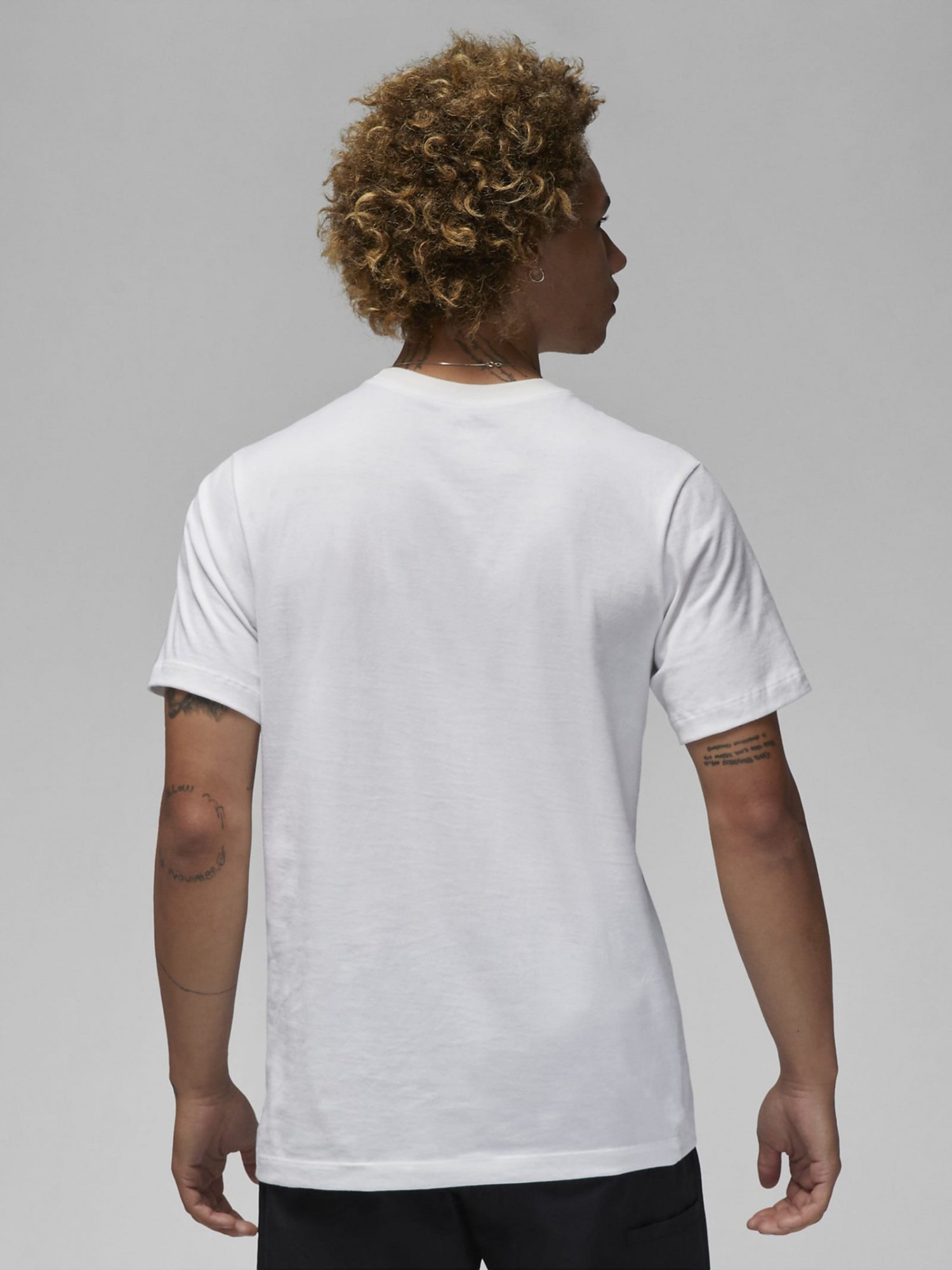 Футболка мужская Nike M J JUMPMAN SS CREW белая CJ0921-100 изображение 3