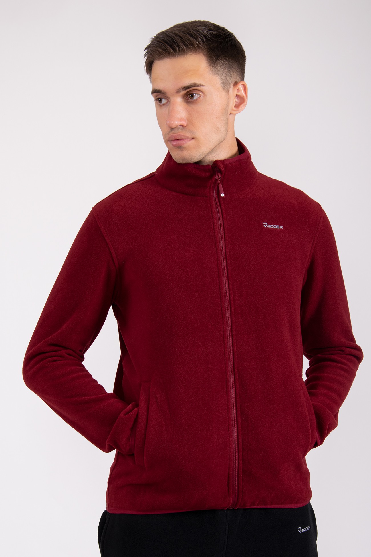 Толстовка мужская Radder Burgos бордовая 661921-670 изображение 2