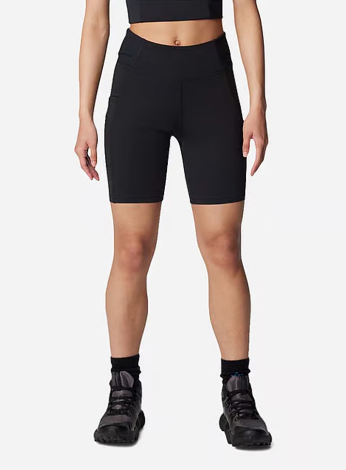 Шорти жіночі Columbia BOUNDLESS TREK™ 1/2 TIGHT чорні 2074471-010 изображение 2