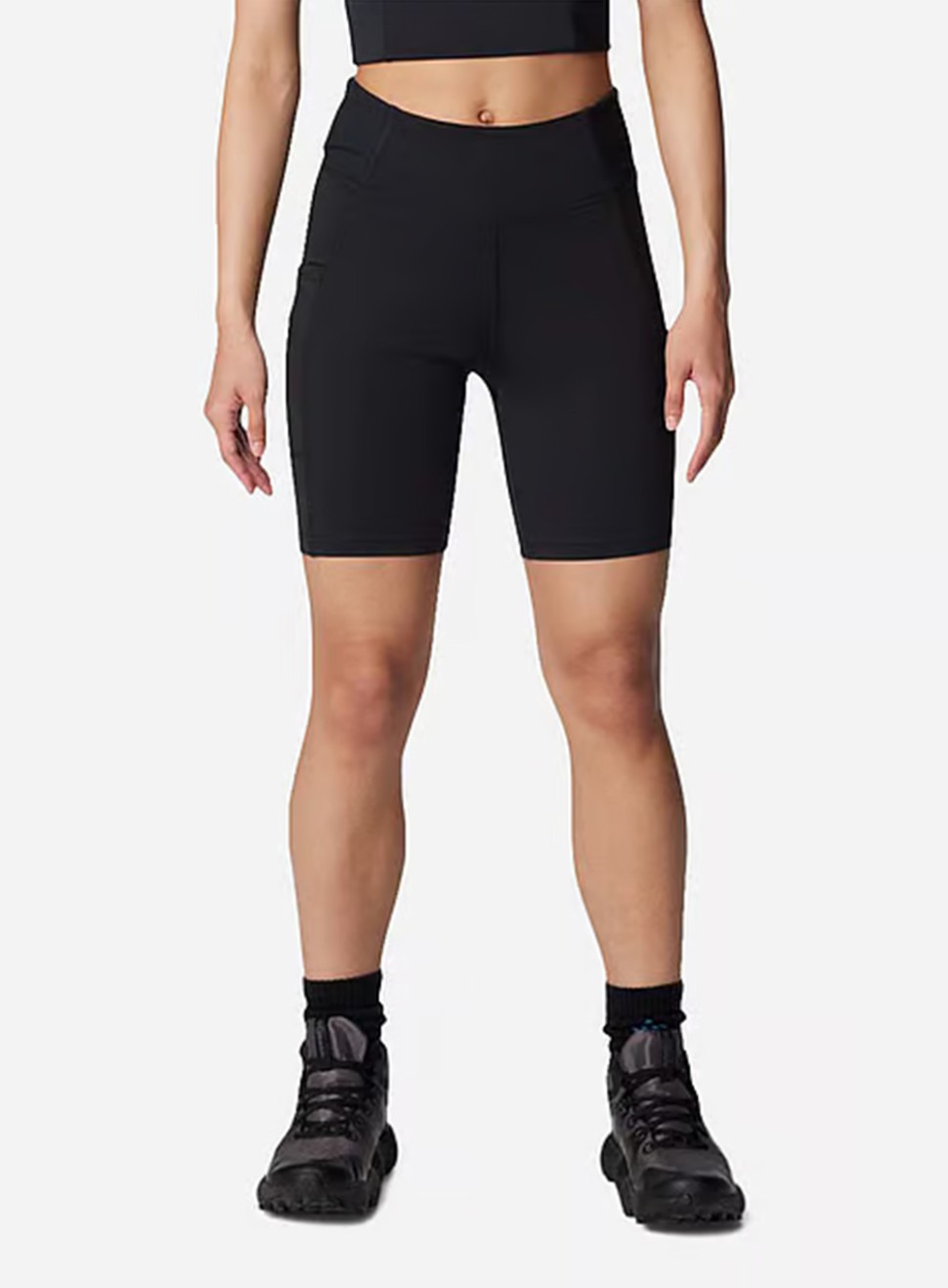 Шорти жіночі Columbia BOUNDLESS TREK™ 1/2 TIGHT чорні 2074471-010 — фото 2