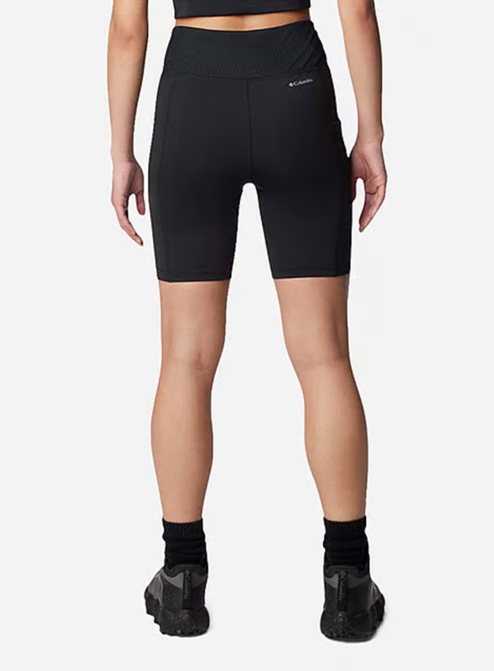 Шорти жіночі Columbia BOUNDLESS TREK™ 1/2 TIGHT чорні 2074471-010 изображение 3