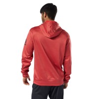 Толстовка чоловіча Reebok Workout Ready Thermowarm червона EJ8760  изображение 2