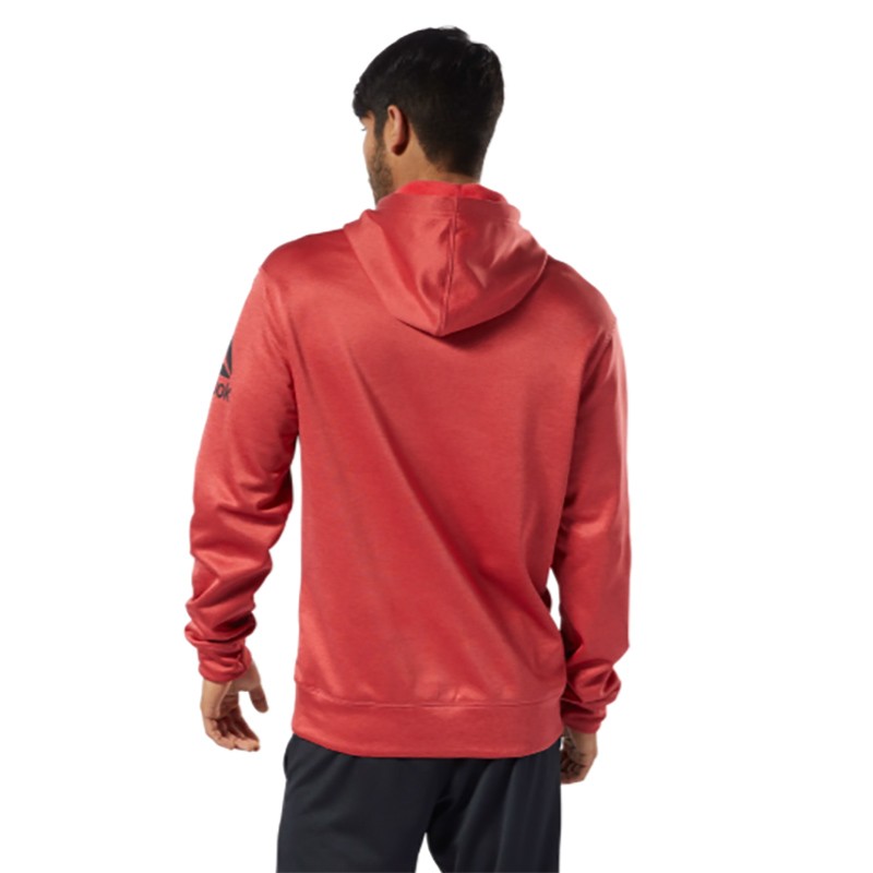 Толстовка чоловіча Reebok Workout Ready Thermowarm червона EJ8760  изображение 2