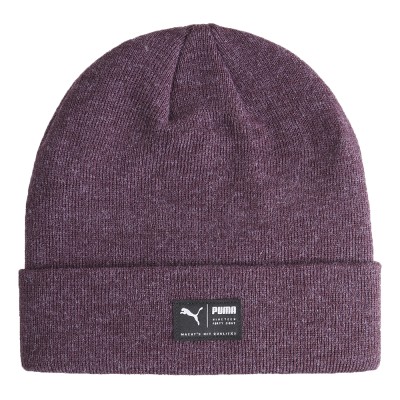 Шапка  Puma ARCHIVE heather beanie фиолетовая 02173928