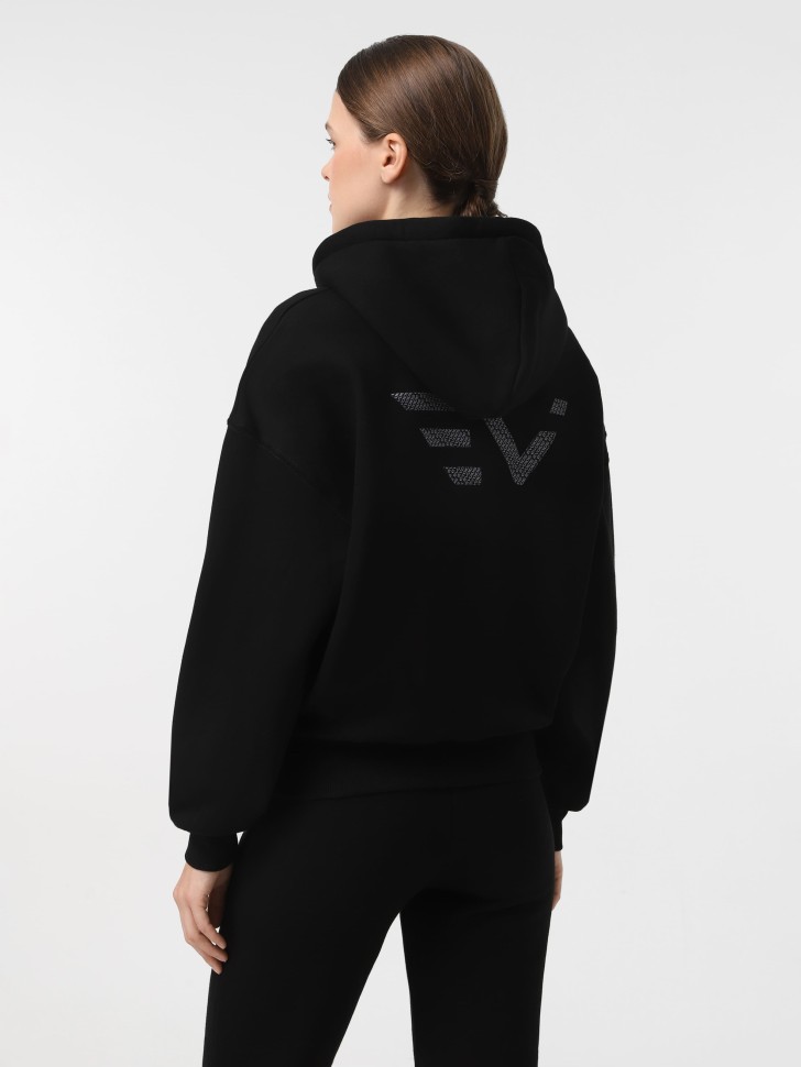 Толстовка жіноча Evoids Lopara чорна 552513-010 изображение 4