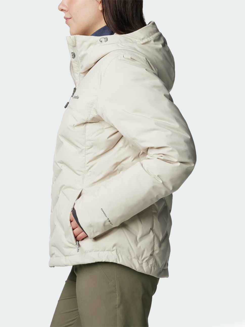 Куртка жіноча Columbia Grand Trek™ III Down Jacket бежева 2087951-278 — фото 4
