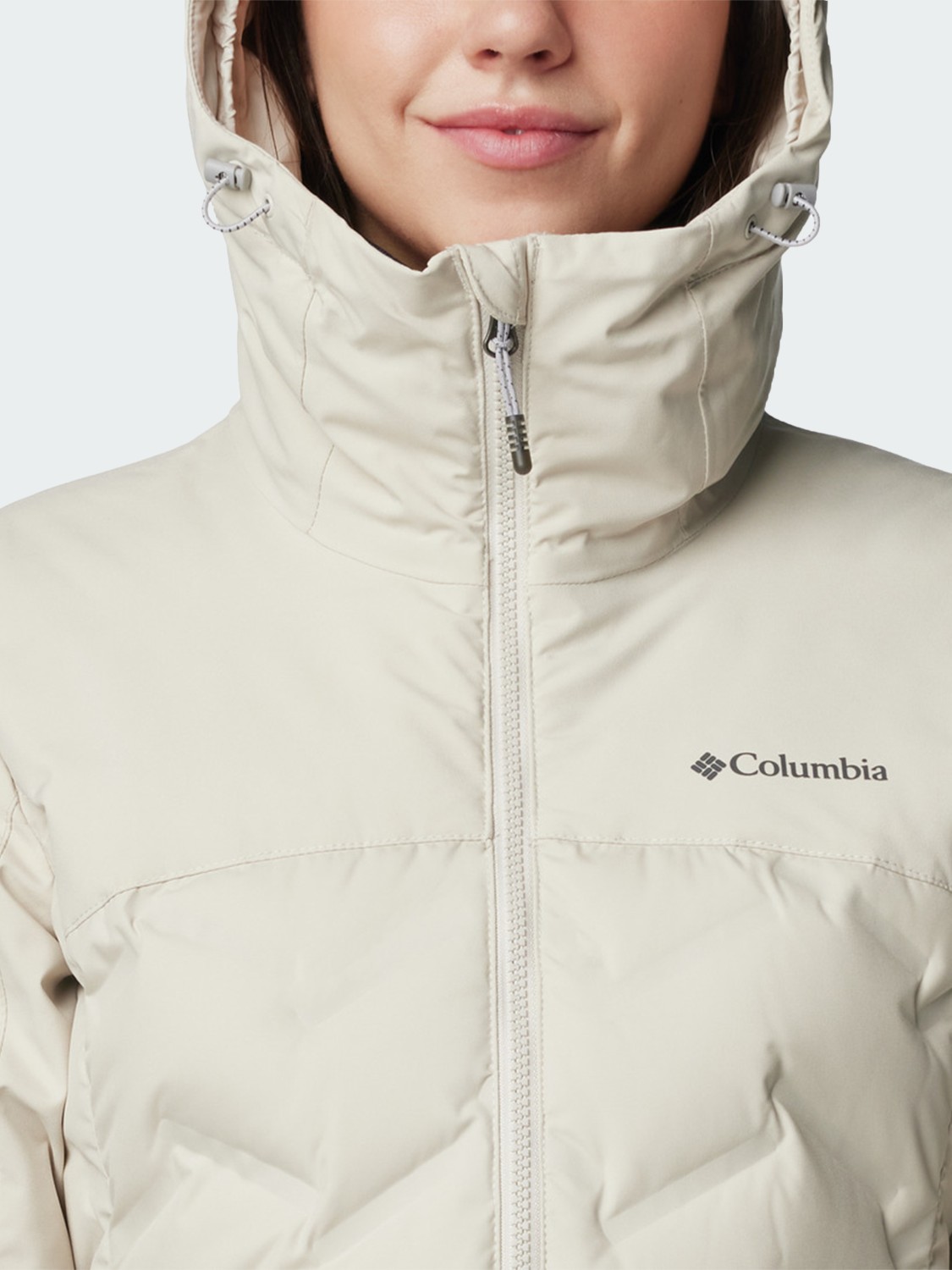 Куртка жіноча Columbia Grand Trek™ III Down Jacket бежева 2087951-278 изображение 7