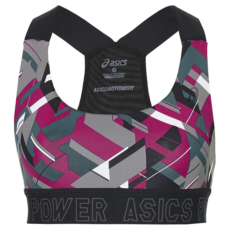 Бра спортивный Asics Gpx Bra ASICS фиолетовый 143611-1242 — фото 1