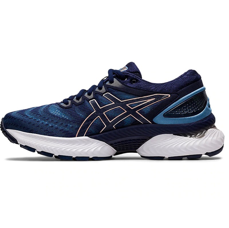 Кроссовки женские Asics GEL-NIMBUS 22 синие 1012A587-401 — фото 4 — Sport City Кроссовки женские Asics GEL-NIMBUS 22 синие 1012A587-401 — фото 4