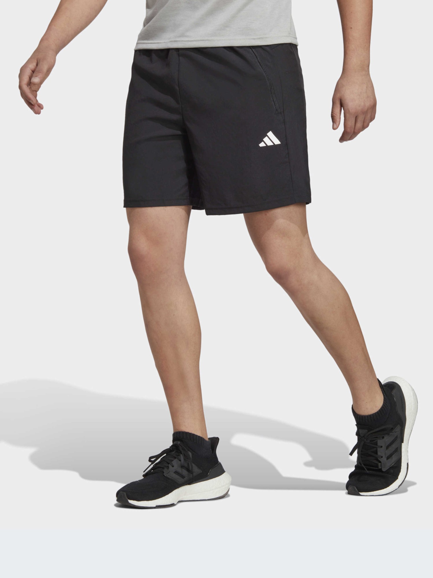 Шорты мужские Adidas TR-ES WV SHO черные IC6976 изображение 2