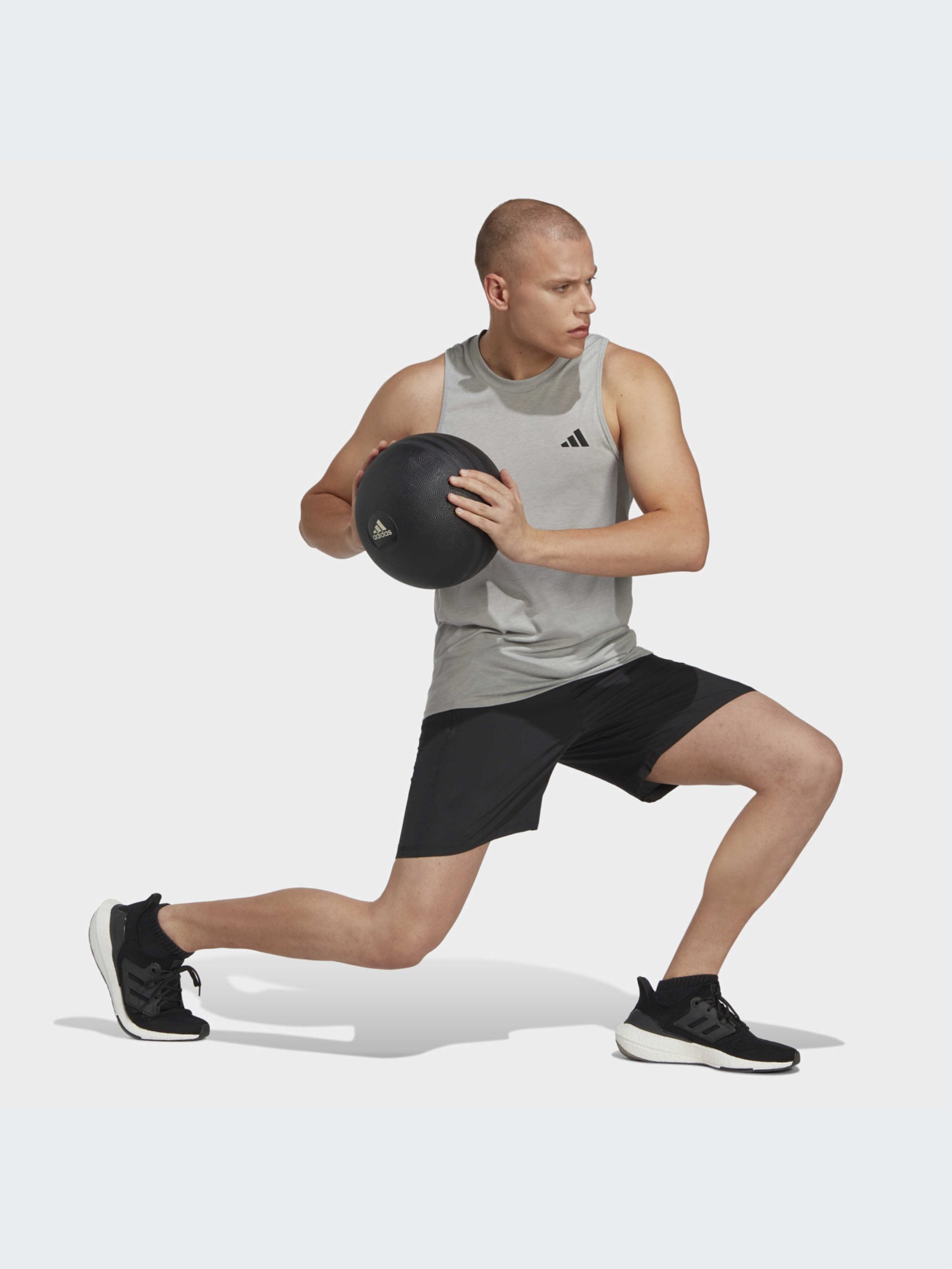 Шорты мужские Adidas TR-ES WV SHO черные IC6976 изображение 4