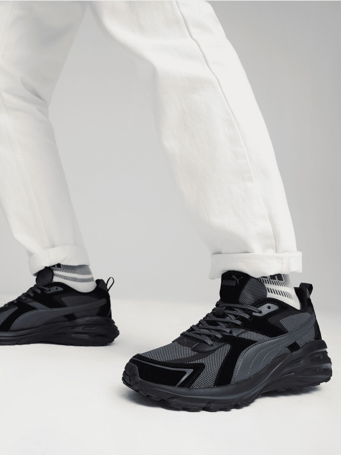 Кросівки чоловічі Puma Hypnotic LS чорні 39529502 изображение 8