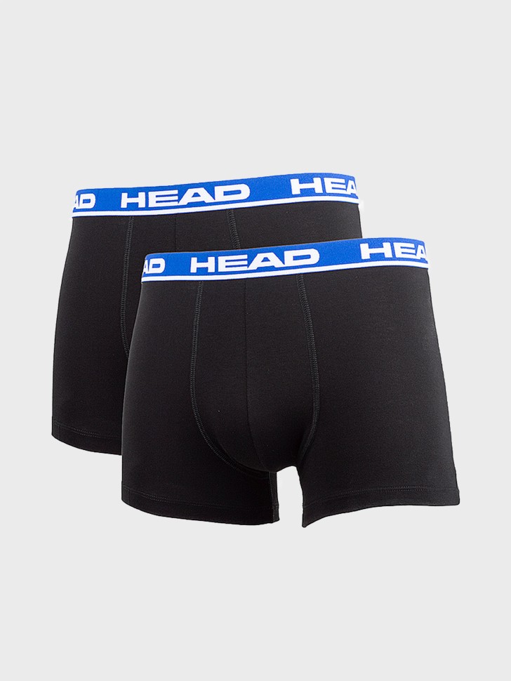 Боксери чоловічі HEAD BASIC BOXER 2P мультиколір 701202741008 изображение 2