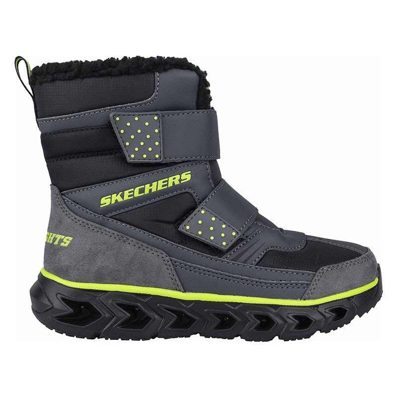 Черевики дитячі Skechers Hypno-Flash 2.0 сірі 90588L CCBK — фото 1