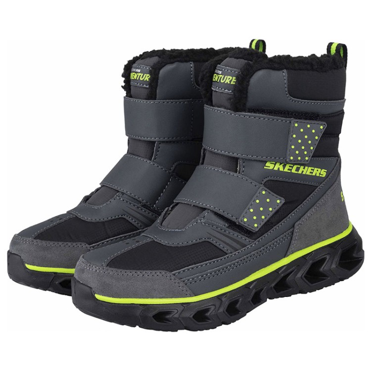 Черевики дитячі Skechers Hypno-Flash 2.0 сірі 90588L CCBK изображение 2