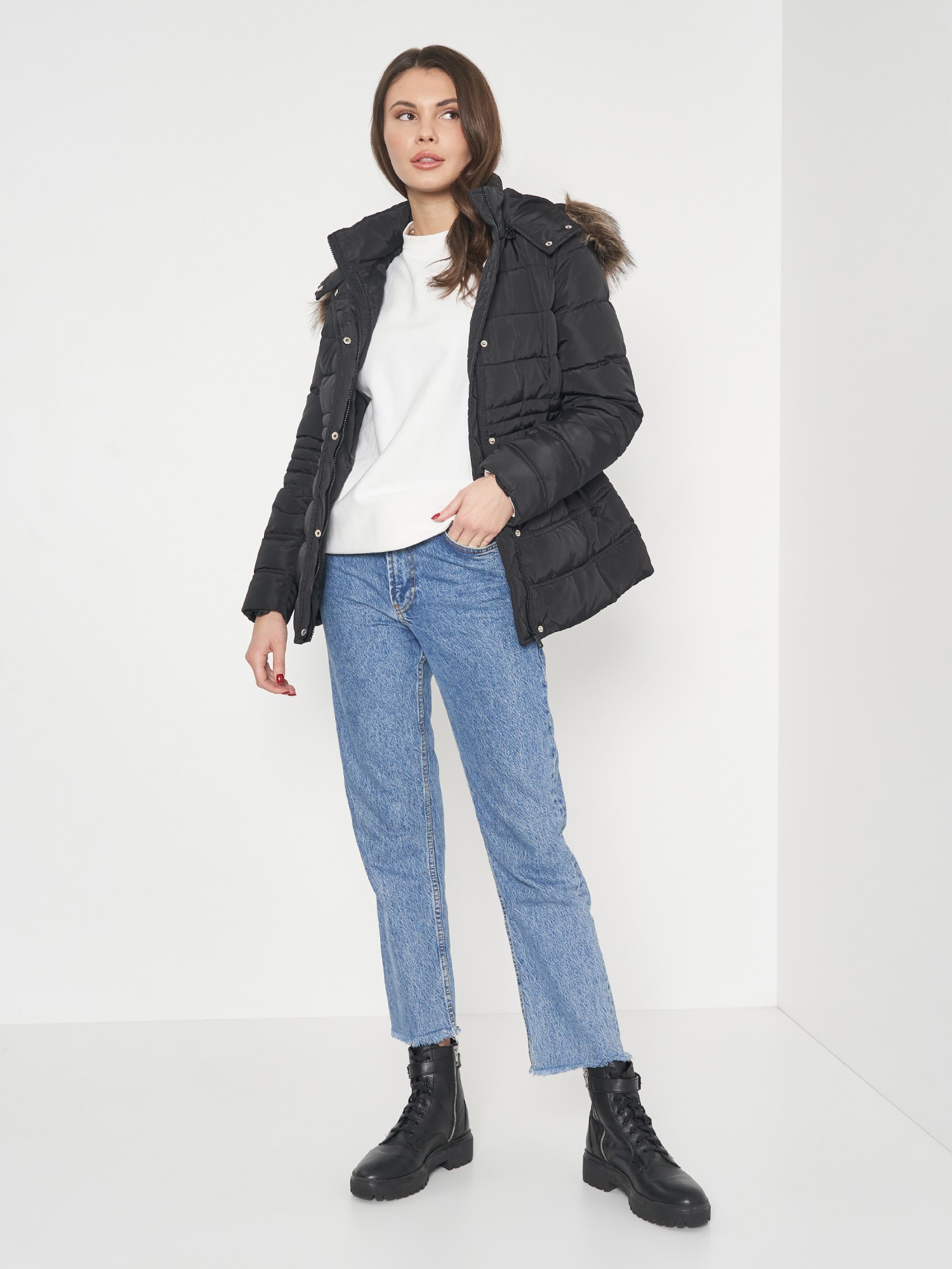 Куртка женская Radder Dolfa черная 310001-010  изображение 3