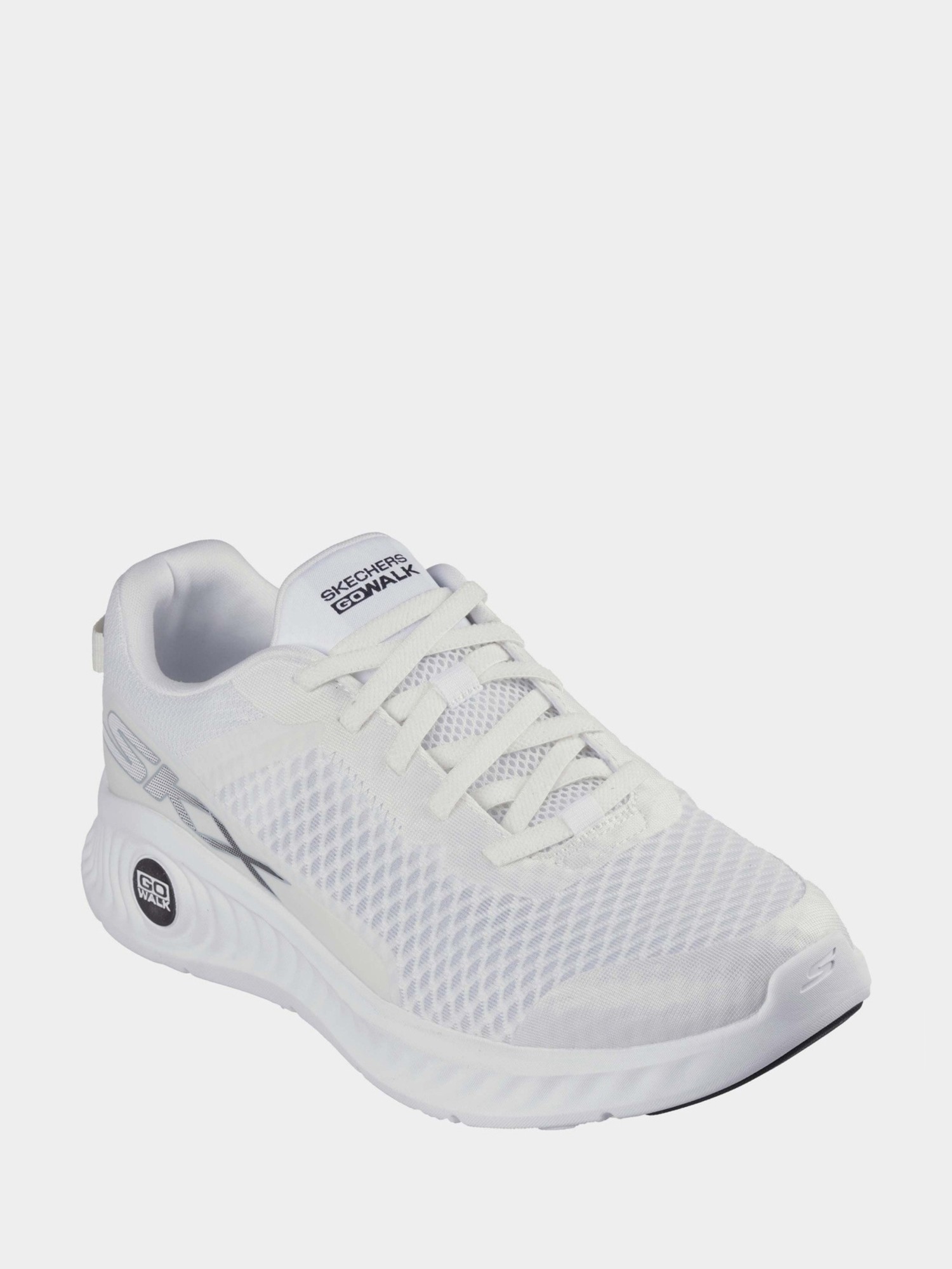 Кроссовки мужские Skechers GO WALK NOW белые 216374 WBK изображение 3