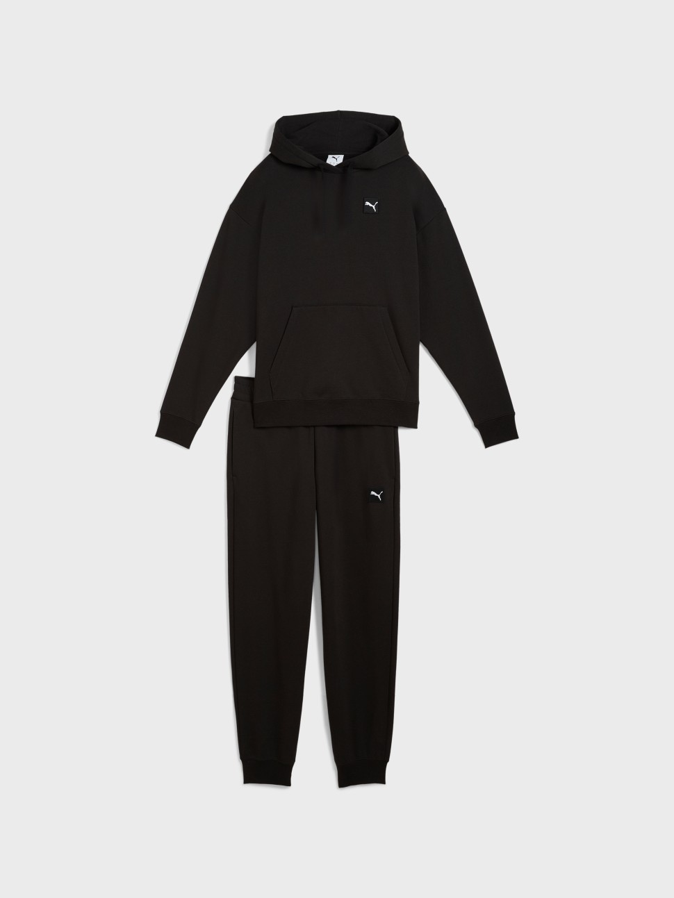 Костюм жіночий Puma Loungewear Sweat Suit FL Cl чорний 68934601 — фото 2
