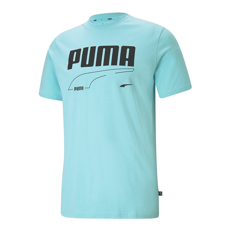Футболка мужская Puma Rebel Tee голубая 58573849 изображение 1