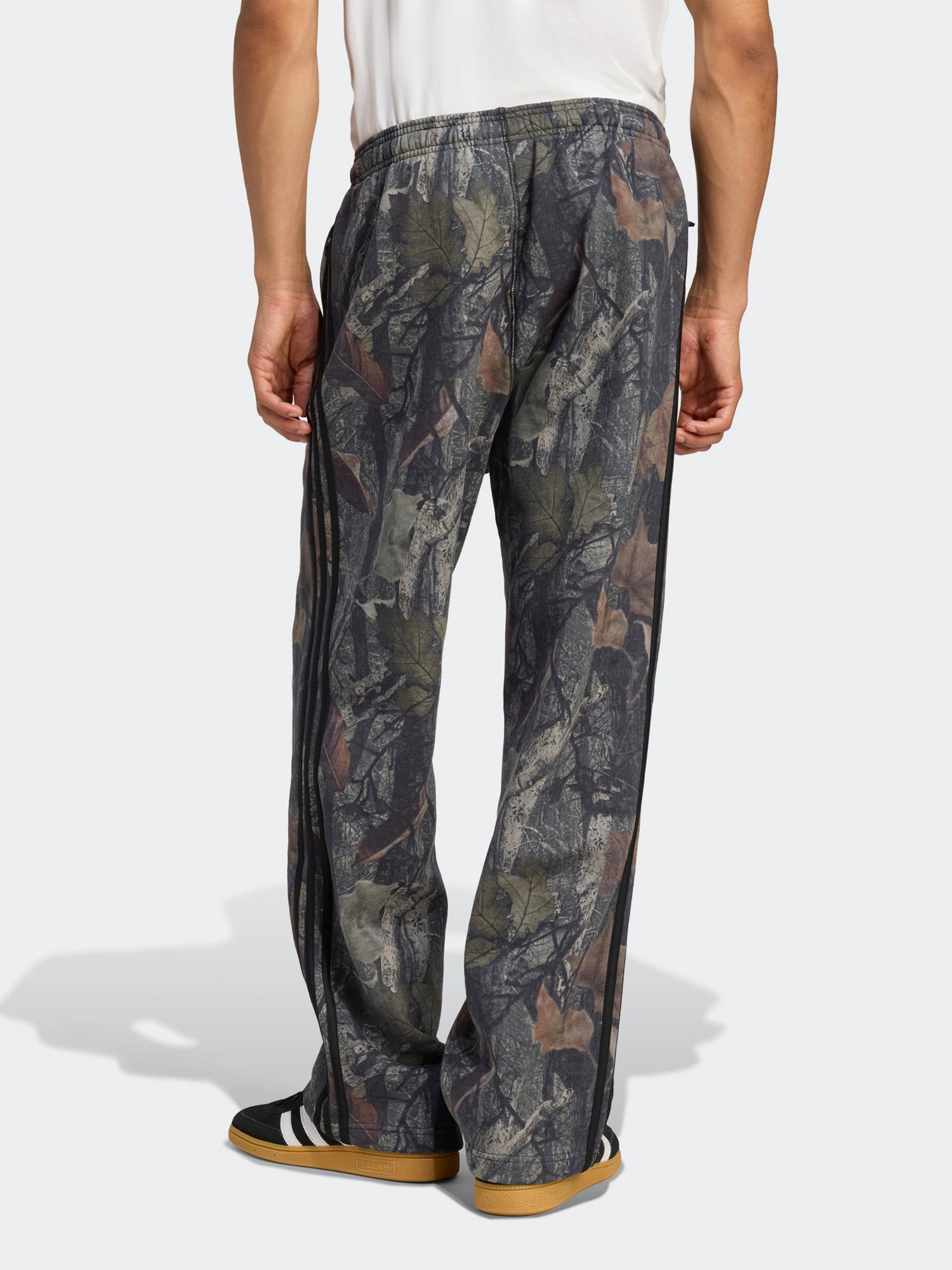 Брюки мужские Adidas CAMO SWT PNT хаки JY2773 изображение 4