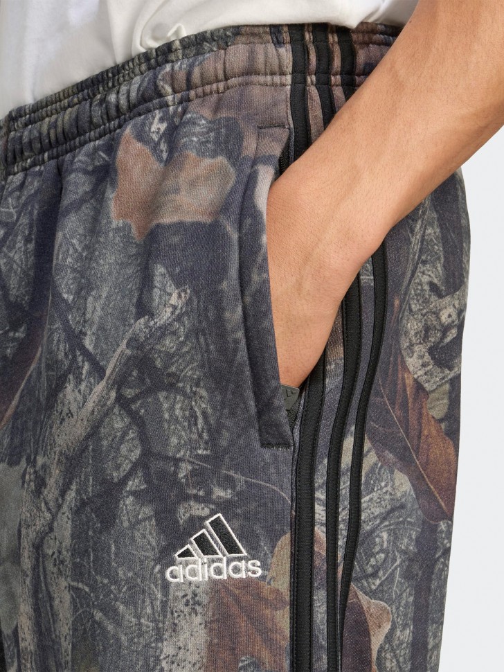 Брюки мужские Adidas CAMO SWT PNT хаки JY2773 изображение 7