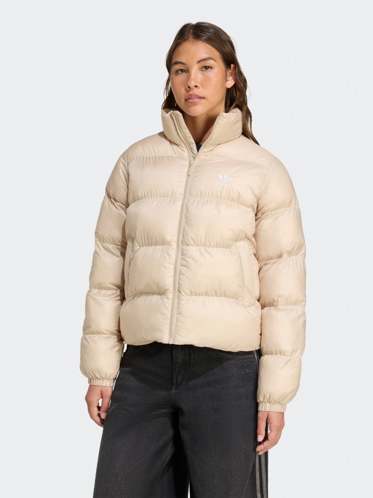 Куртка жіноча Adidas SHORT PUFFER мокко JX2947 изображение 2