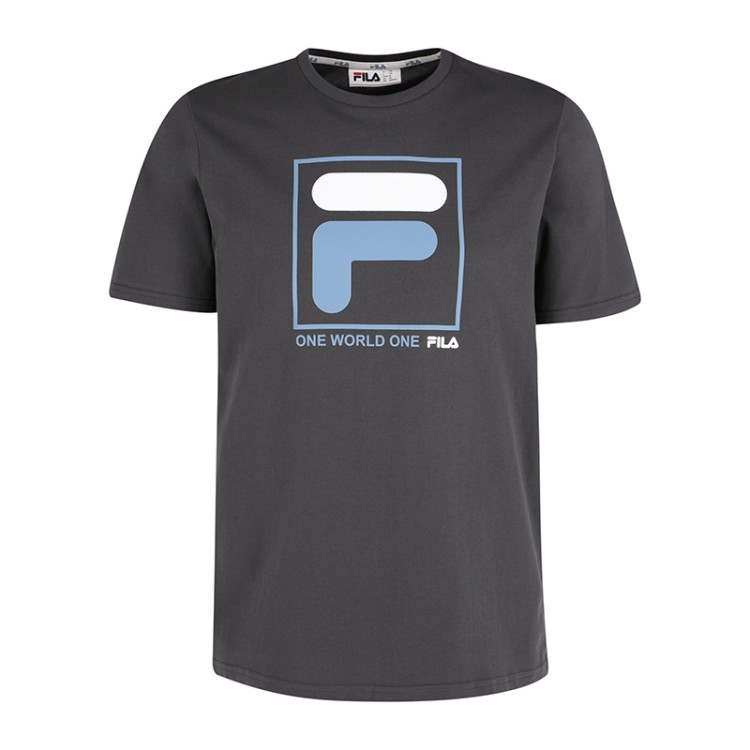 Футболка мужская FILA серая 107746-93 изображение 1