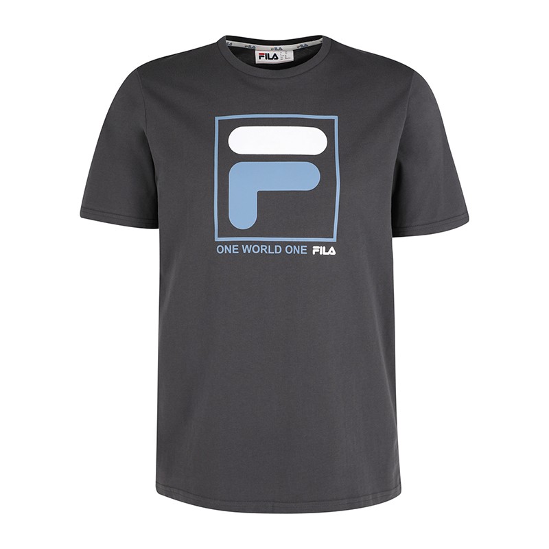 Футболка мужская FILA серая 107746-93 изображение 1