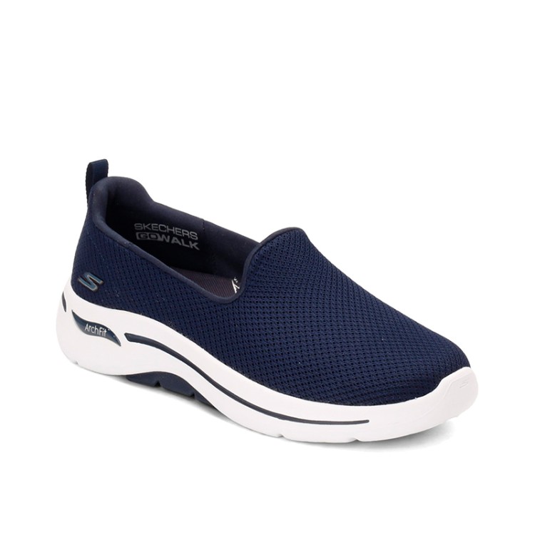 Кроссовки женские Skechers Go Walk Arch Fit-Grateful синие 124401 NVW изображение 1
