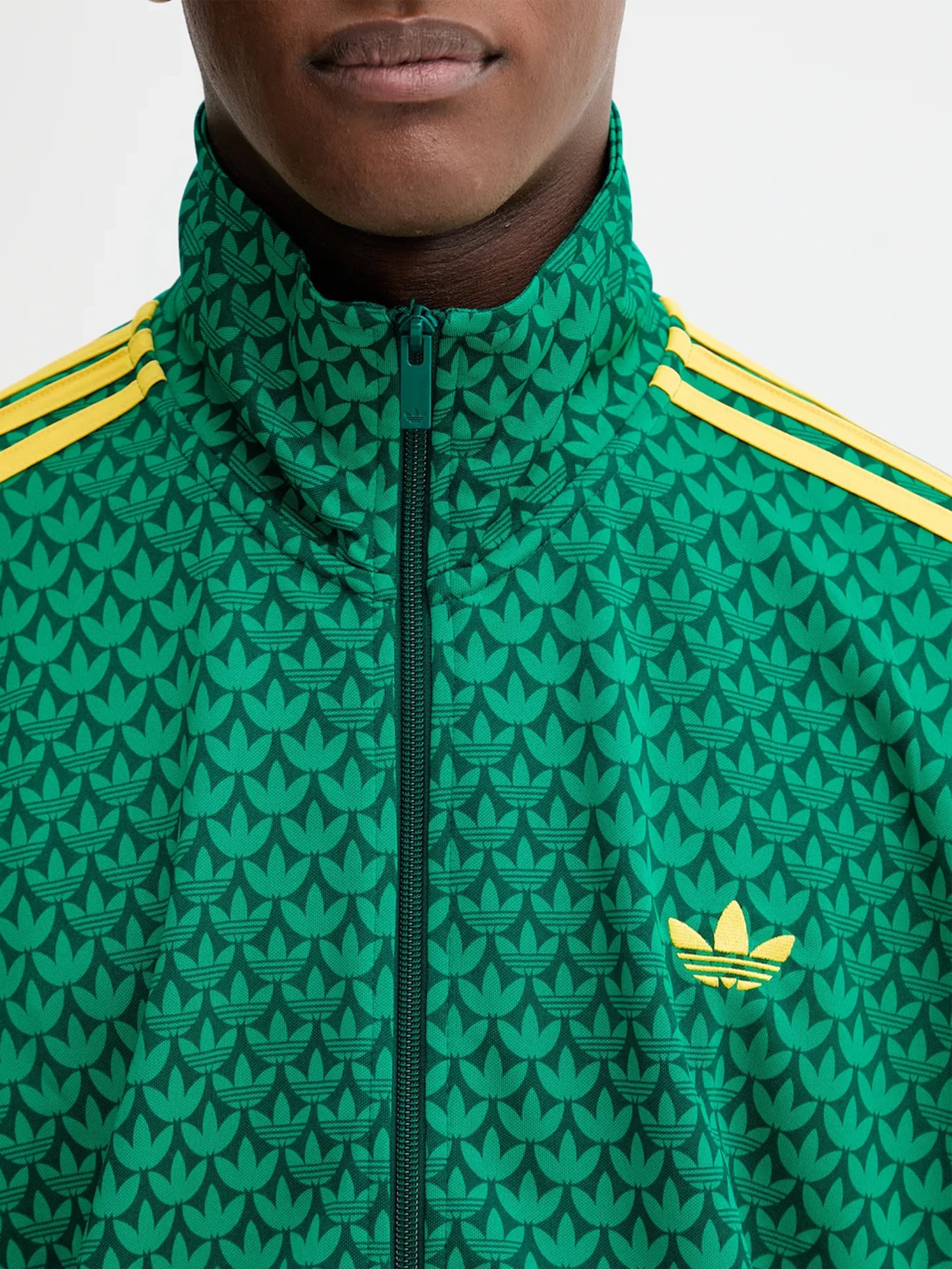 Толстовка чоловіча Adidas FIREBIRD TT зелена KD0382 изображение 5