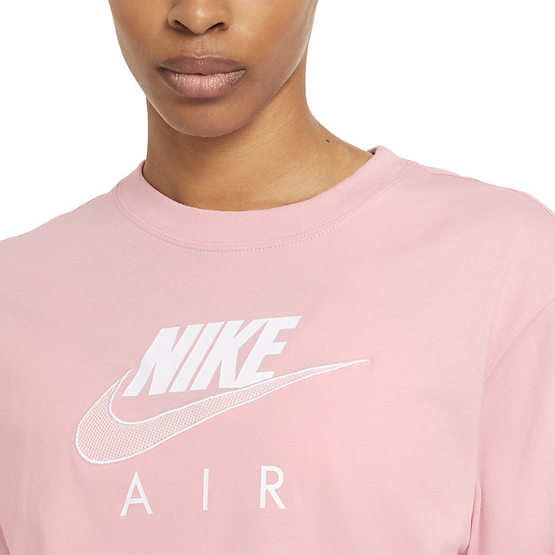 Футболка женская Nike W Nk Air Ss Tee розовая CZ8614-630 изображение 2