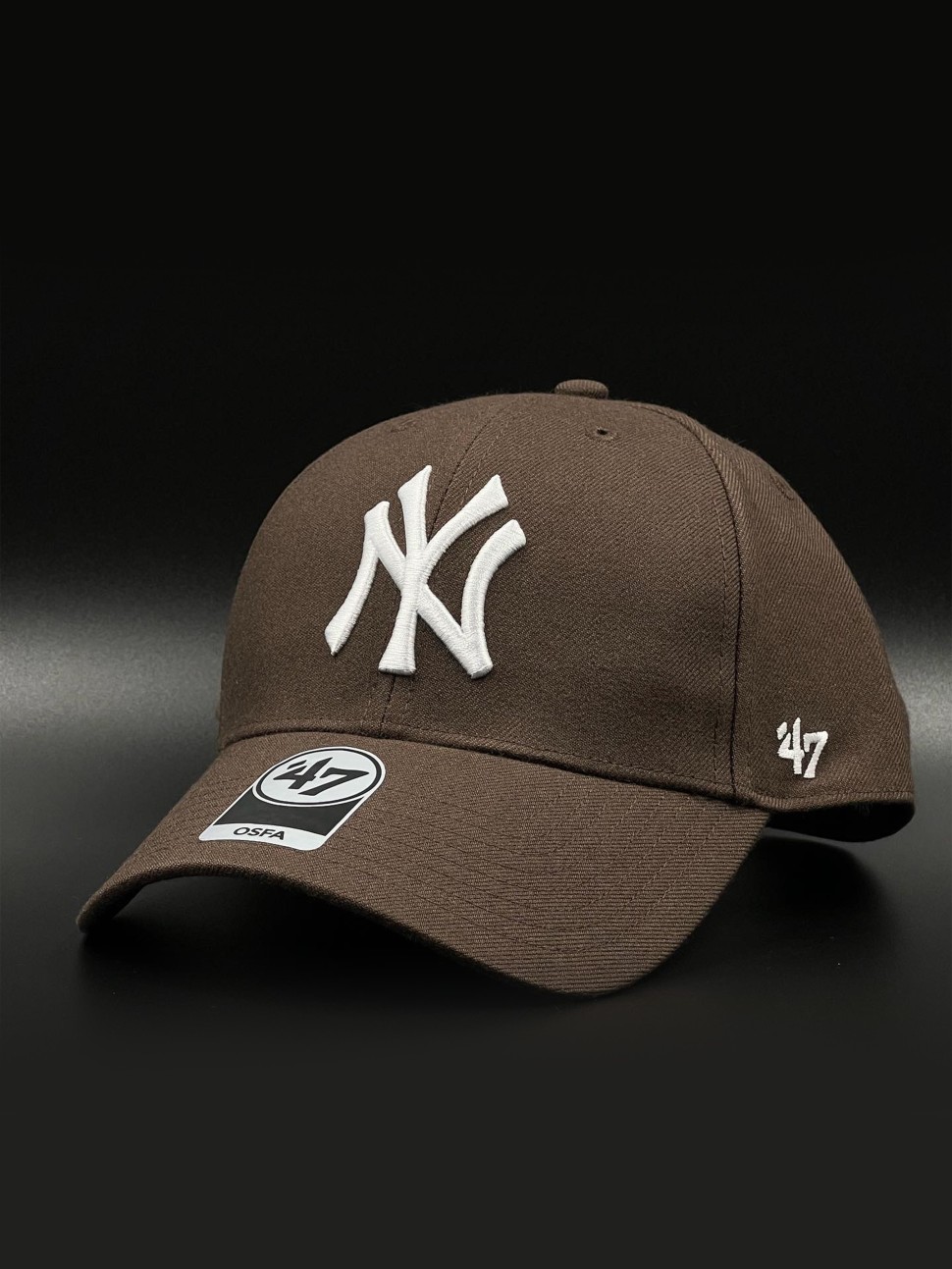 Бейсболка 47 Brand NEW YORK YANKEES коричневая MVPSP17WBP-BW — фото 2