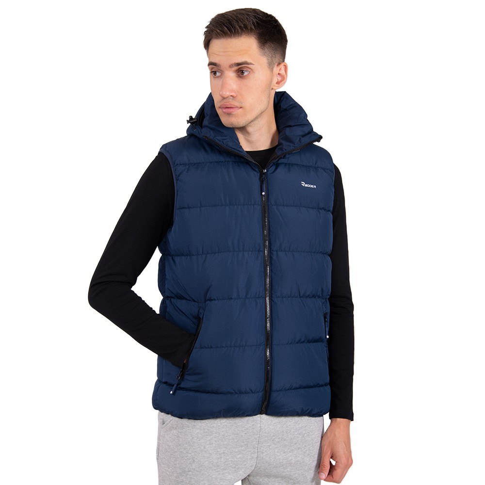 Жилет мужской темно-синий 122126-450 изображение 1