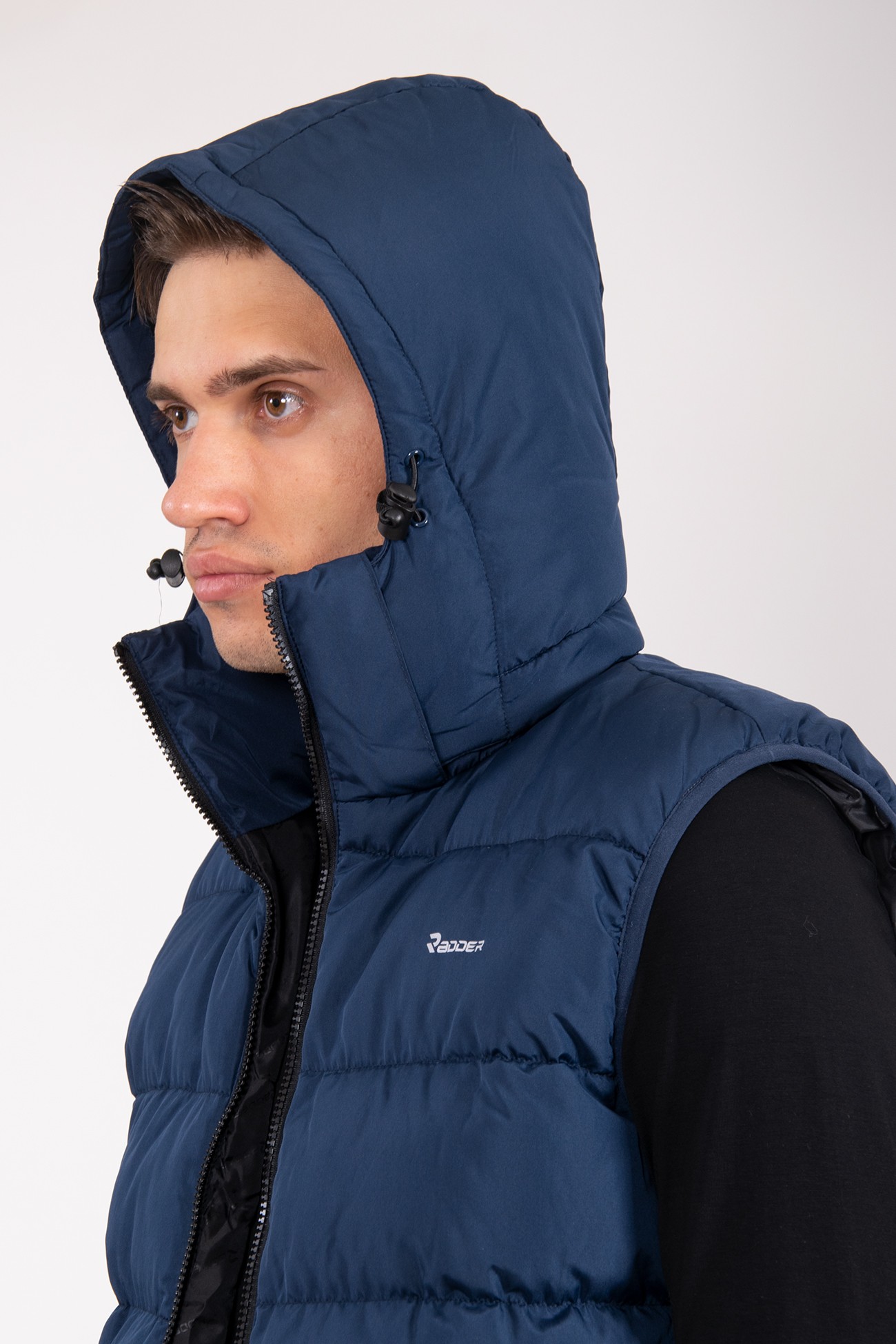 Жилет мужской темно-синий 122126-450 изображение 3