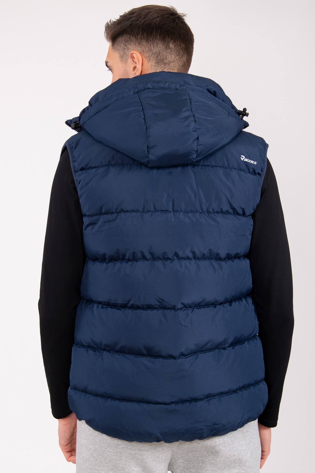 Жилет мужской темно-синий 122126-450 изображение 4