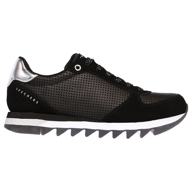 Кроссовки женские Skechers VENUSCORNERS черные 73741-BLK изображение 1