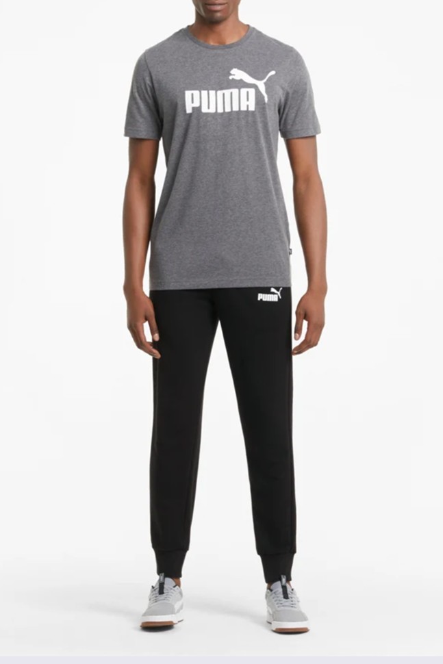 Брюки мужские Puma Ess Logo Pants Tr черные 58671651 изображение 2