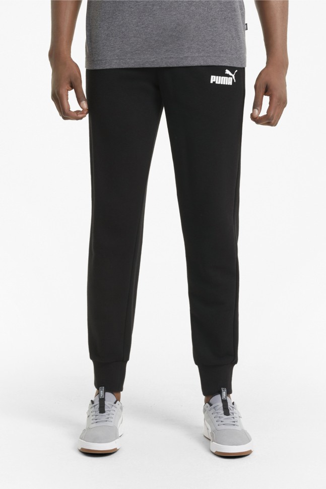 Брюки мужские Puma Ess Logo Pants Tr черные 58671651 изображение 3