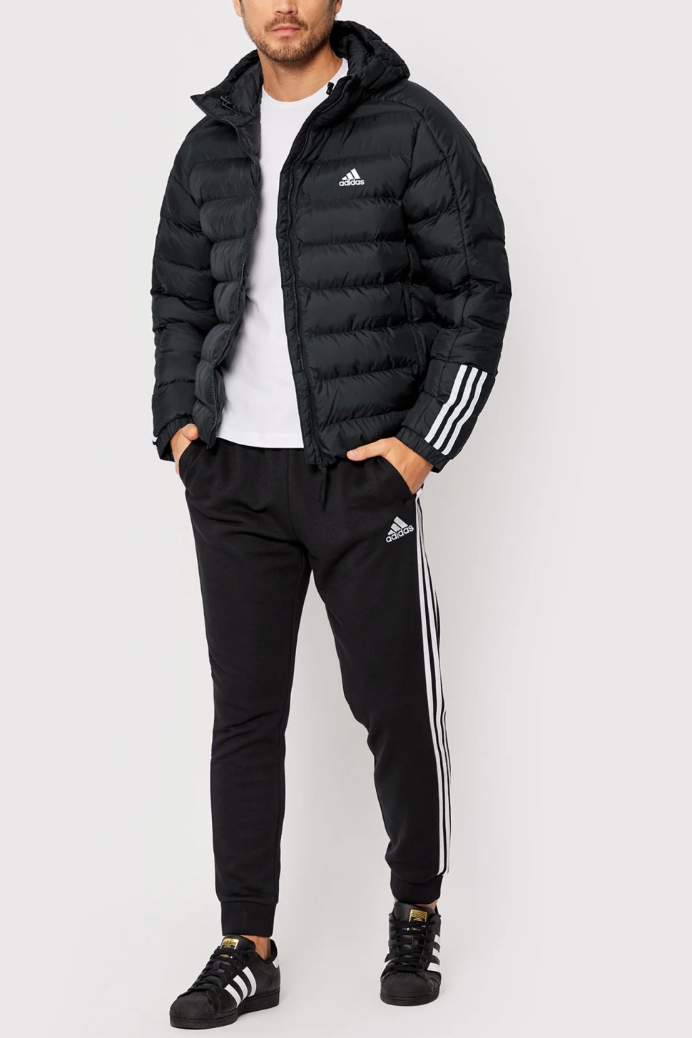 Куртка чоловіча Adidas Itavic M H Jkt чорна GT1674 — фото 3