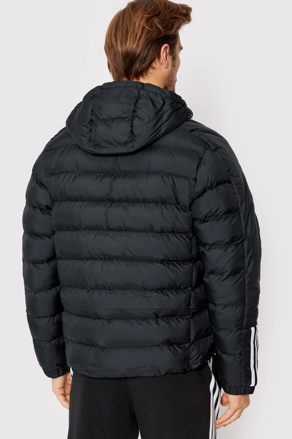 Куртка чоловіча Adidas Itavic M H Jkt чорна GT1674 — фото 4