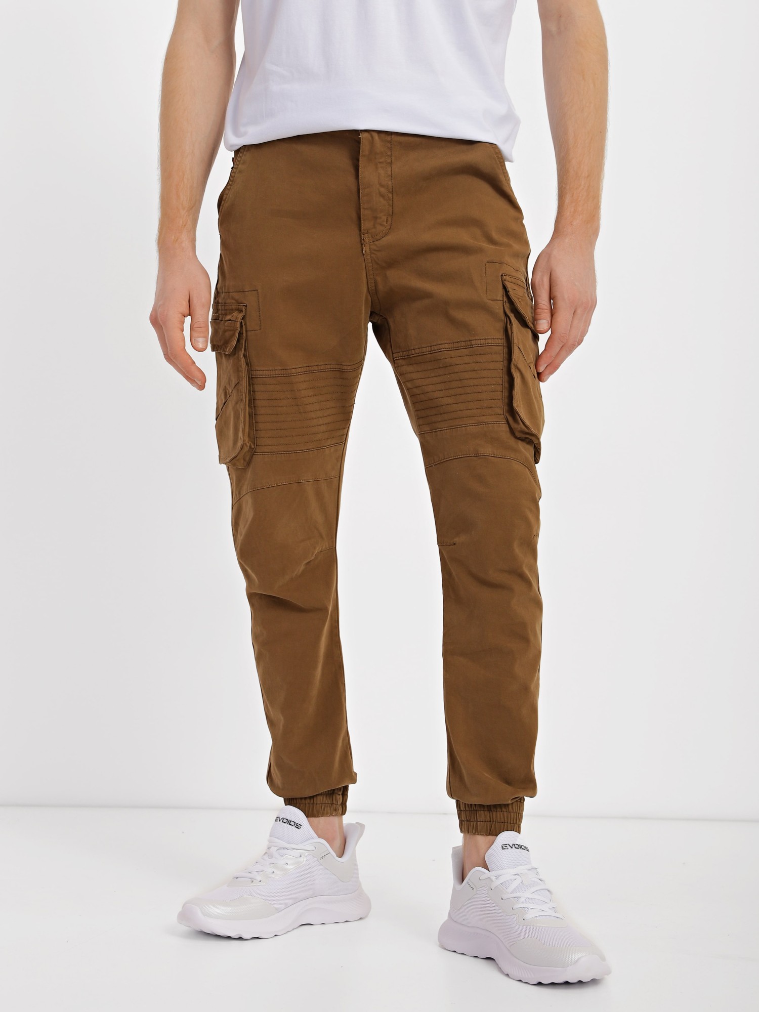 Брюки мужские Evoids Gap коричневые 362304-200 изображение 2