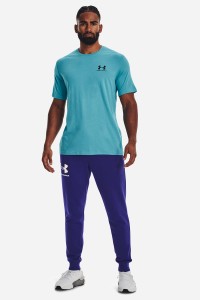 Футболка чоловіча Under Armour UA M SPORTSTYLE LC SS блакитна 1326799-433 изображение 2