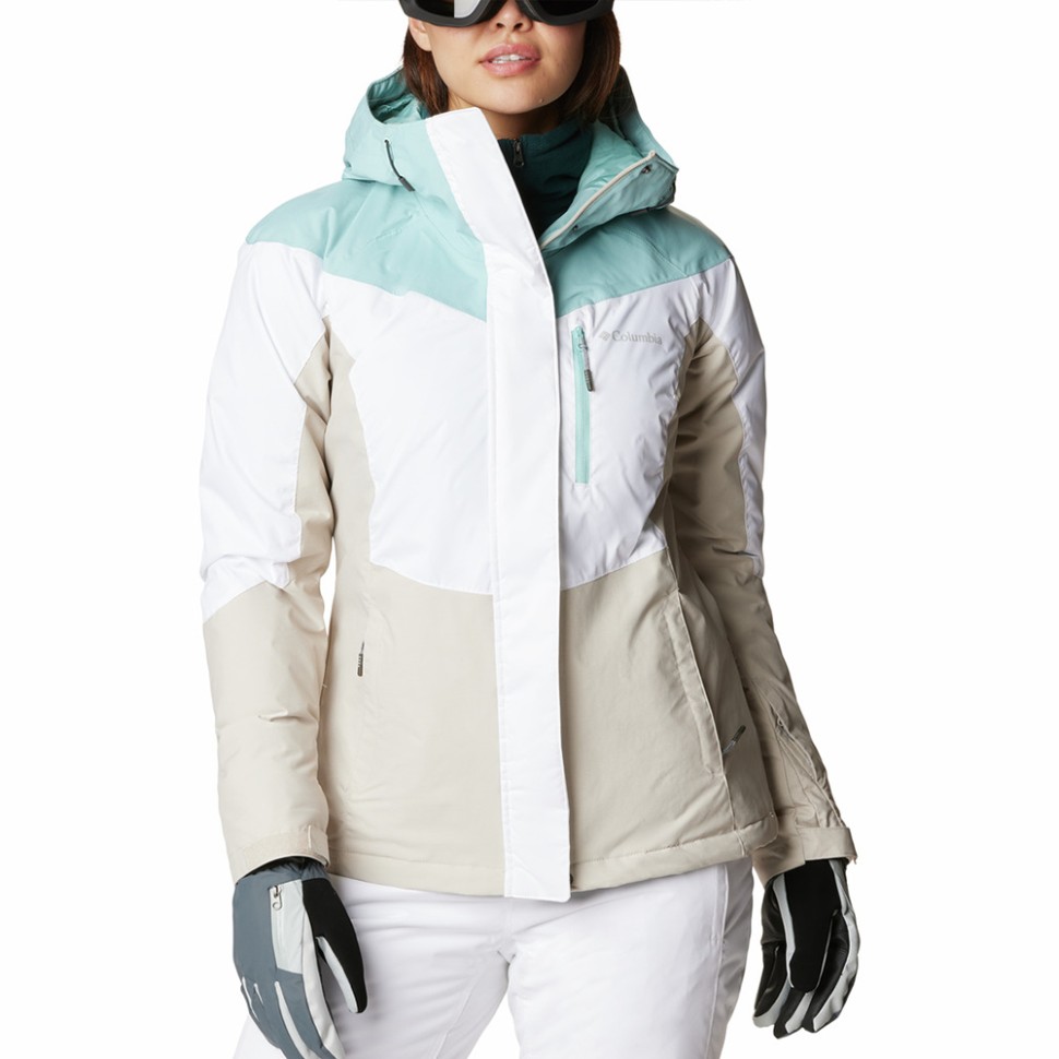 Куртка жіноча Columbia Rosie Run™ Insulated Jacket біла 2007581-102 — фото 1