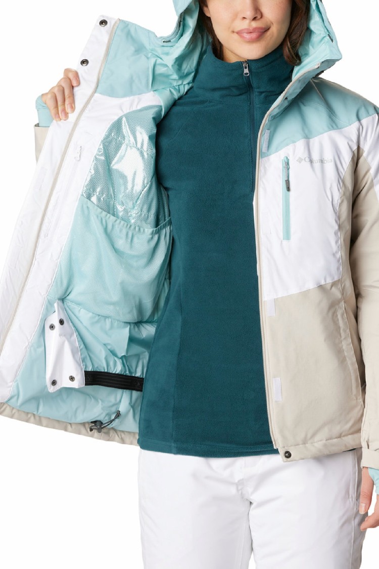 Куртка женская Columbia Rosie Run™ Insulated Jacket белая 2007581-102 изображение 4