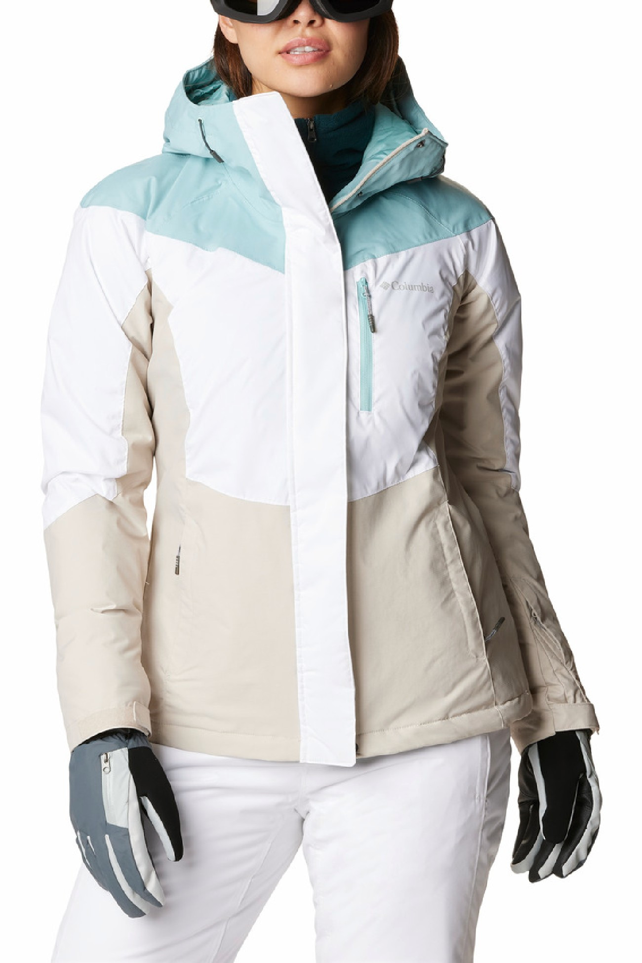 Куртка жіноча Columbia Rosie Run™ Insulated Jacket біла 2007581-102 изображение 9