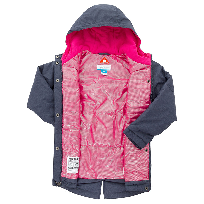 Куртка утепленная детская Columbia Siberian Sky синяя 1743461-466